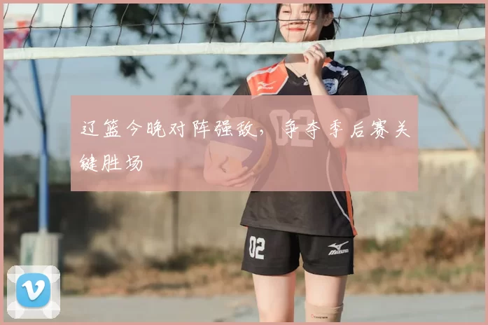辽篮今晚对阵强敌,争夺季后赛关键胜场