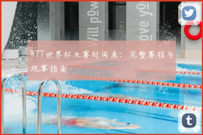 WTT世界杯决赛时间表：完整赛程与观赛指南