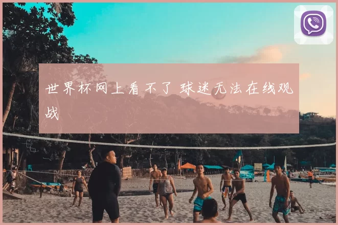 世界杯网上看不了 球迷无法在线观战